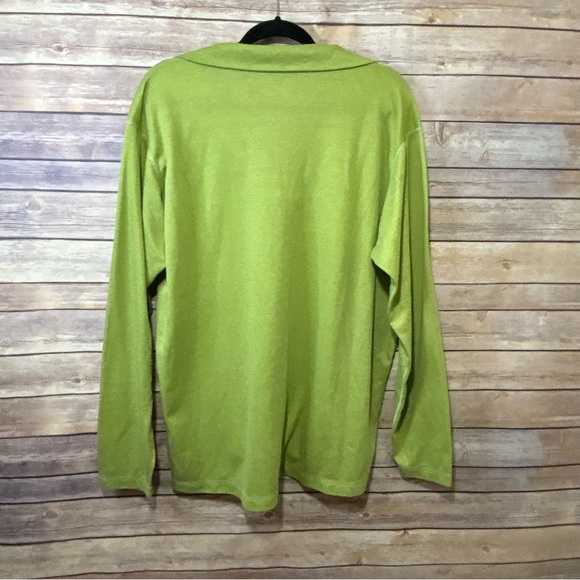 Patagonia Capilene 1/4 Zip Pullover Green Size XL F4 - Picture 7 of 7